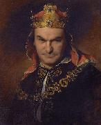 Friedrich von Amerling Bogumil Dawison as Richard III oil painting artist